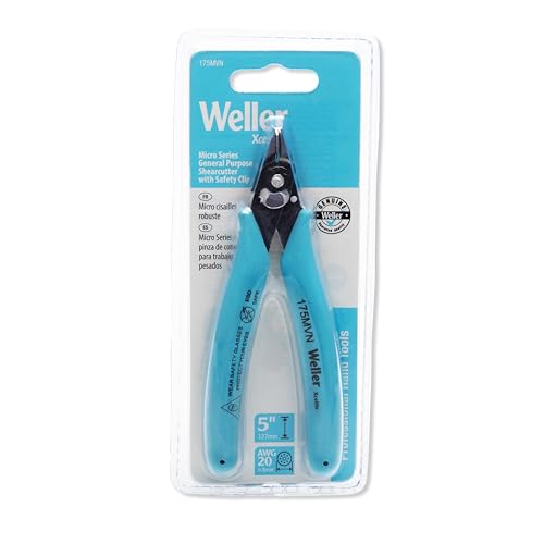 Weller Xcelite Micro Shearcutter with Safety Clip | 20 AWG | 175MVN - style: 175MVN