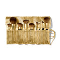 LAURA GELLER The Brush Vault - Makeup Brush Collection- 10 Count - style: 03 Full Face Brush Set 10pc (Holiday)
