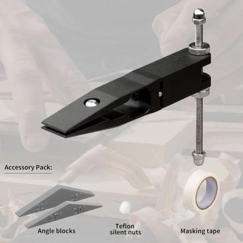 CWOVRS Precision Knife Sharpener Tool - Knife Sharpening Angle Guide 12-25° - size: T-02