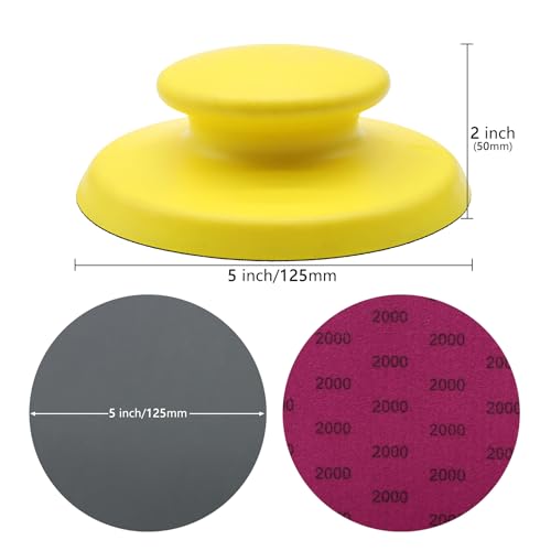 VIBRATITE 40PCS 5 Inch Wet Dry Sanding Discs, 80-7000 Grit - size: 5 Inch