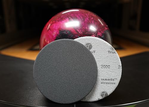 CTD TruCut Sanding Pads for Bowling Ball Resurfacing (2000 grit 6 inch) - size: 6 inch, style: 2000 Grit