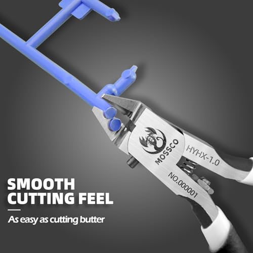HYHX-1.0 Ultra-Thin Single-Edge Model Nipper, 120mm Sprue Cutter - style: Black-Advancers(Durable)