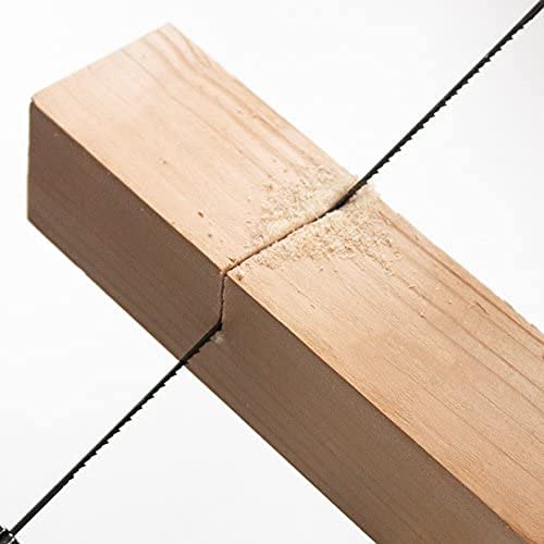 KAKURI Coping Saw Coping Frame and 5 Replacement Blades Set (Woodworking, Wood Board, Plastic, and Metal Cutting Blade)