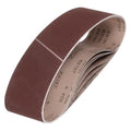 HARFINGTON 6 x 48 Inch Sanding Belts, 6 Pcs 400 Grits Aluminum Oxide - size: 6x48 inch(400 grit)