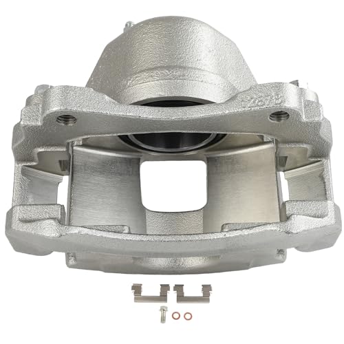 cciyu Front Left Disc Brake Caliper Assembly w/Bracket 18B4638A - size: Front Left[18B4638A]