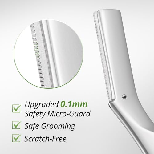 Dermaplane Refill Blades 20PCS, Facial Razor Replacement Blades - color: Silver-Blades
