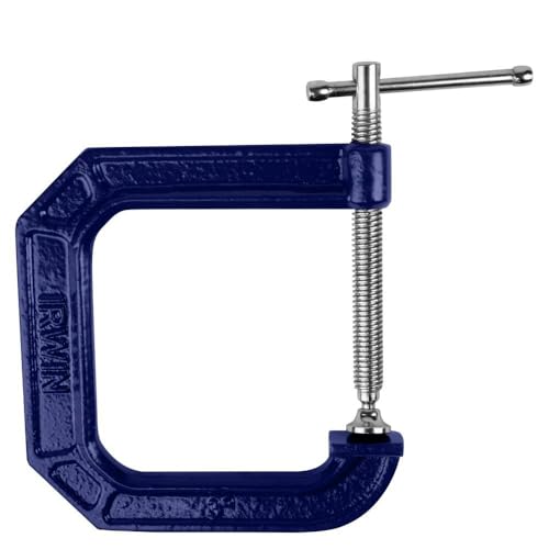 Irwin Quick-Grip 100 Series Deep Throat C-Clamp, 3 In By 4 1/2 In - size: 3 in, style: Deep Throat