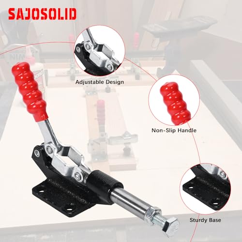 1-Pack, 305E Push Pull Toggle Clamp, 850 lb Holding Capacity - style: 305E,1PK