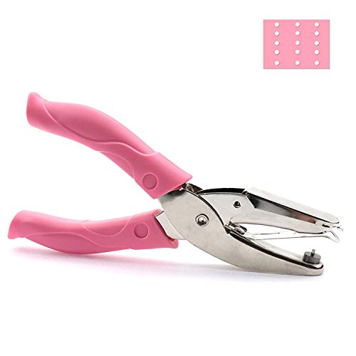 1/16In Handheld Hole Paper Puncher Mini Circle Shape Punch (Small Circle) - size: Small Circle