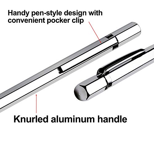 Tungsten Carbide Tip Scribe, Metal Etching Pen Carve Engraver Scriber Tools for Stainless Steel, Ceramics, Glass, Metal Sheet and Gold/Welding(6 Pack)
