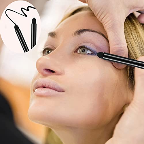 Eyeliner Smudge Brush Sponge,5 Pcs Soft Eyeshadow Applicators Blending Brush,Eye Pencil Eyeliner Brush Makeup Tools Y - color: Set-2