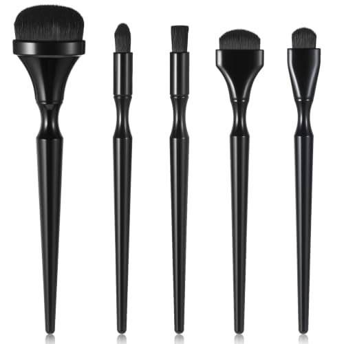 Yuanchu 5 Pcs Blending Brushes, Art Painting Brushes for Acrylic Charcoal