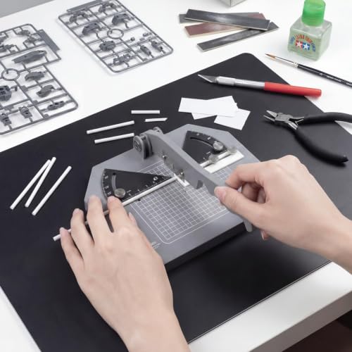 Angle Cutting Station for Gunpla & Models, 0-45° Cutter with 2 Spare Blades