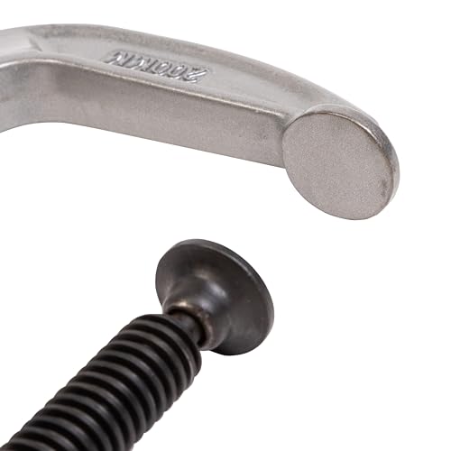Wilton C-Clamp, 8" Opening Capacity, 4" Throat, 1700 Lbs. Clamping Force (Model 148C) - size: 8 in. x 4 in., style: Pack Of 1