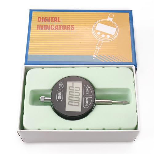 Digital Dial Indicator 0.001mm/0.00005inch 0-12.7mm Test Range - style: 0.001mm
