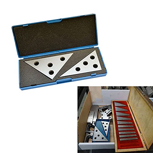 2-Pack Angle Blocks Set 30-60-90 Degree and 45-45-90 Degree