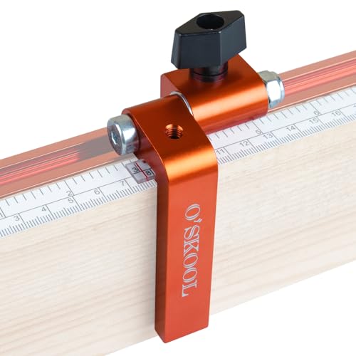 3-Inch T-Track Adjustable Fence Flip Stop with Cursor, TTK015 - size: 3-Inch T-Track Adjustable Fence Flip Stop