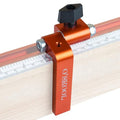 3-Inch T-Track Adjustable Fence Flip Stop with Cursor, TTK015 - size: 3-Inch T-Track Adjustable Fence Flip Stop