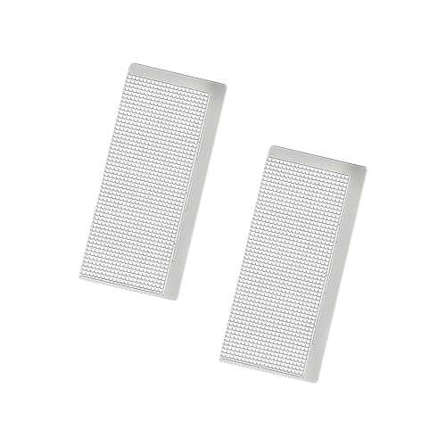 2pcs Stainless Steel Diamond Painting Ruler 5D Mesh Ruler 1020 Blank Grids DIY Art Crafts Painting Tools