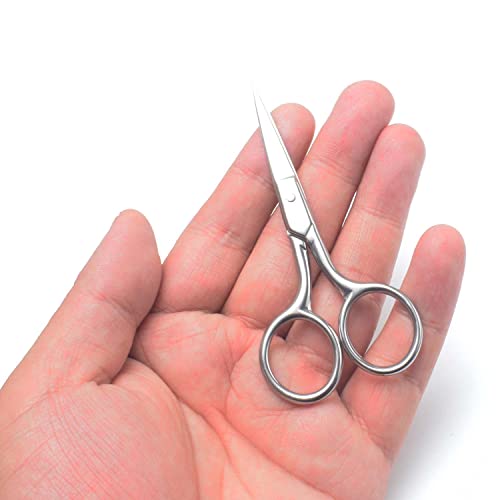 Professional Grooming Scissors for Men Facial Hair Removal - size: 1 Count (Pack of 1)
