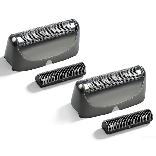 Grey Foil & Cutter Compatible with BaBylissPRO UVFOIL Single 2pcs - color: Grey-2pcs