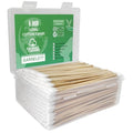 6 Inch Long Cotton Swabs, Pointed or Round Tips for Cleaning - size: 400 Count Round