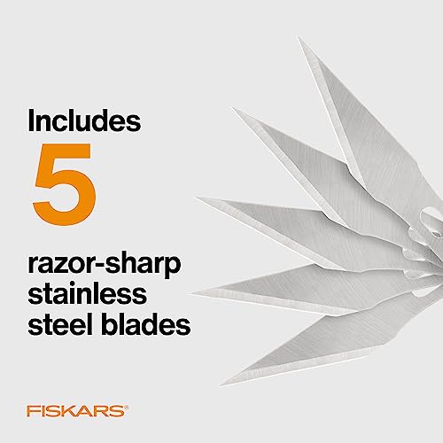Fiskars Standard Replacement Blades for Utility Craft Knife, #11, 5-Pack - size: #11 Blades - 5 Pack