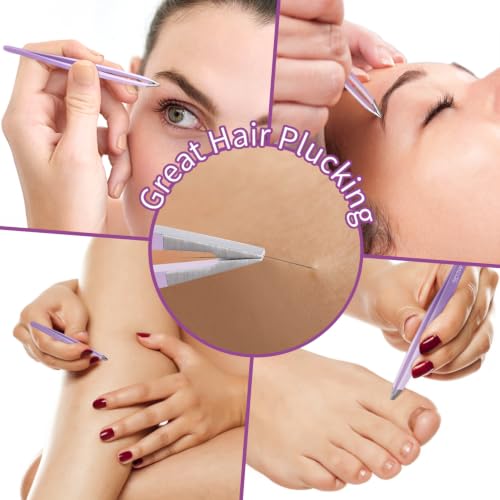 TsMADDTs Eyebrow 7-Piece Precision Facial Hair Kit - color: Lavender