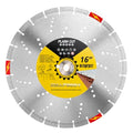 RHAPSODY 16Inch Ultrafast Diamond Saw Blade,Segmented General Purpose Blade - size: 16Inch (400mm)-1pc