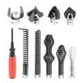 10 PCS Drain Snake Attachment,Drain Auger Cutter Kit