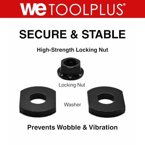 2-Pack Edger Blades with Nuts & Washers - size: 2-Pack Plus