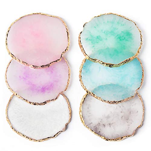 Resin Nail Art Palette, Nail Polish Painting Mixed Palette, P/White - color: Pink+white
