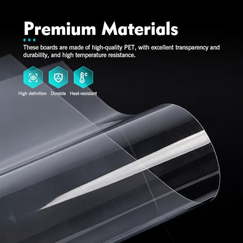 10PCS Windshield Sticker Applicator, 3.15×3.15 inch Sticker Shield for Windshields, Static Cling Window Film, Easy Application, Removal and Re-Application, Universal for Most Car, Truck