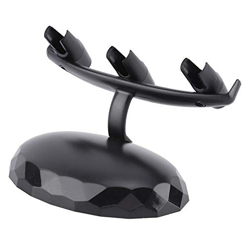 Omabeta Three Airbrush Stand, Lightweight Plastic Airbrush Holder for Storage of Air Brush with Compact Design for DIY Art Painting Experience Use and Storage