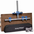 Cabinet Hardware Jig Tool Drawer Pull Jig Cabinet Handle Template Tool Jig - color: Blue-gray