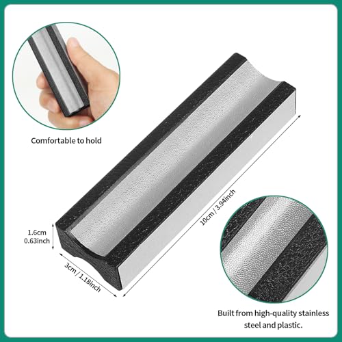 Vefungyan Billiards Pool Cue Tips Shaper: 2pcs Multifunctional Pool Stick Rapid Repair Tool and Polish Sandpaper Accessories