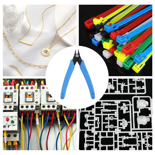 T Tulead Blue Micro Cutter 170ii Wire Cutter Diagonal Cutting Pliers Side Cutters Diagonal Cutting Plier - color: Blue