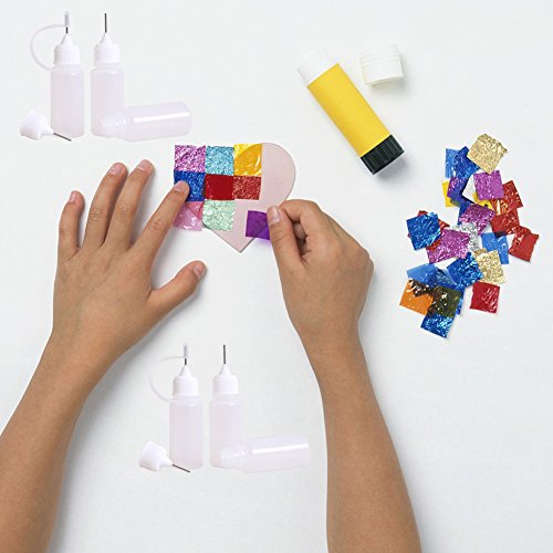 10 Pieces 30ml Precision Tip Applicator Bottle Needle Glue DIY Quilling Tool Precision Squeeze Bottle