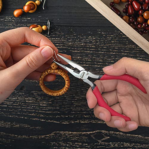 Needle Nose Pliers, 5 Inch, 10 Pack, Jewelry Making Tools - color: 10 Pcs