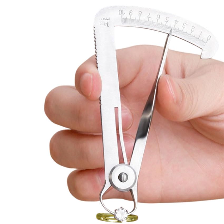 Stainless Steel Inside Calipers Gauge Measuring Caliper 0-10mm - Diamonds Jewelry Measure Tools