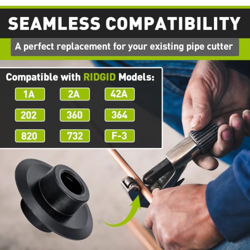33100 Pipe Cutter Replacement Wheel, Pipe Cutter Blade, 3-Pack