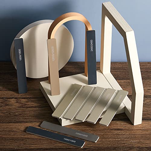 Honoson 20 Pcs Sanding Sticks Model, High Grits Rating, Classic Style - style: Classic Style
