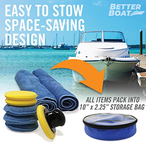 Microfiber Wax Applicator Pads, Soft Foam Hand Polish Sponges and Cloth
