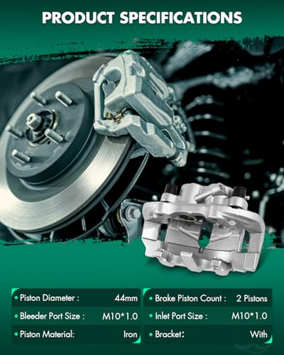 SCITOO - Front Disc Brake Caliper Assembly w/Bracket For Mercedes-Benz - size: Front[19B3256]