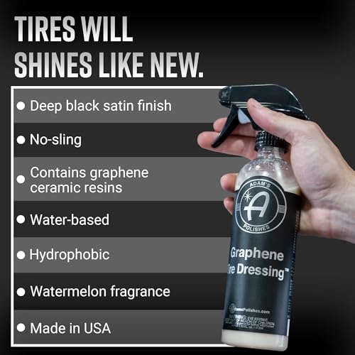 Adam's Polishes Graphene Tire Dressing Kit - size: Complete Kit