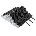 Eyxformula Disposable Micro Applicator Brush, 200 Pcs, Lint free, Precision - color: Black - Extra Long Brush - 200 pcs