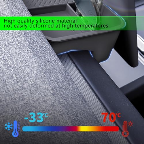 YHCDSEAfor Tesla Model 3 and Model Y Juniper Center Console Organizer - color: 2024 2025 M3/2025 MY