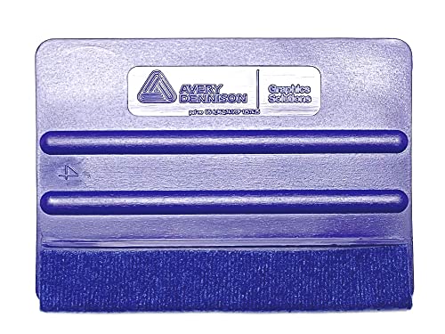 Avery Dennison Soft Felt Squeegee in Red - Vehicle Wrap Tools for Car - size: Red Felt Squeegee (Soft)