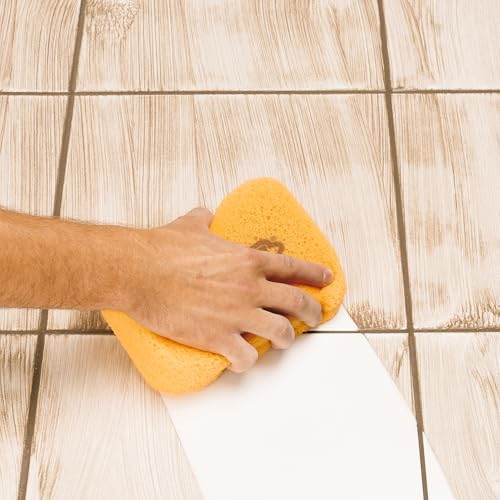 QEP 70005Q-6D 7.5 Inch x 5.5 Inch x 1.875 Inch Grouting, Cleaning and Washing Sponge, X-Large, 6-Pack