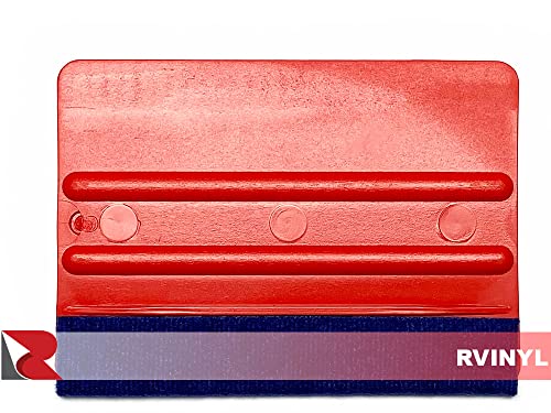 Avery Dennison Soft Felt Squeegee in Red - Vehicle Wrap Tools for Car - size: Red Felt Squeegee (Soft)